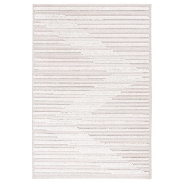 Safavieh 4 x 6 ft. Trends Flat Weave Rectangle Area Rug Beige & Ivory TRD102B-4 - main